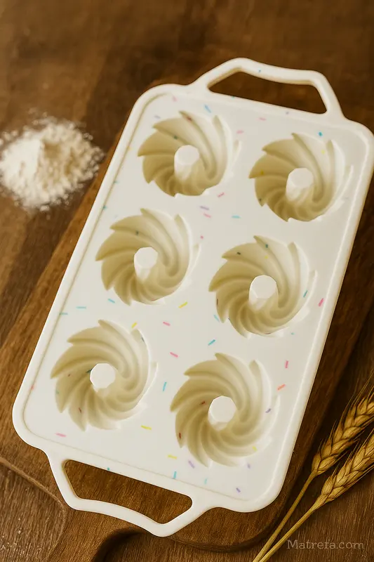 סיליקון ספירלה 6 שקעים