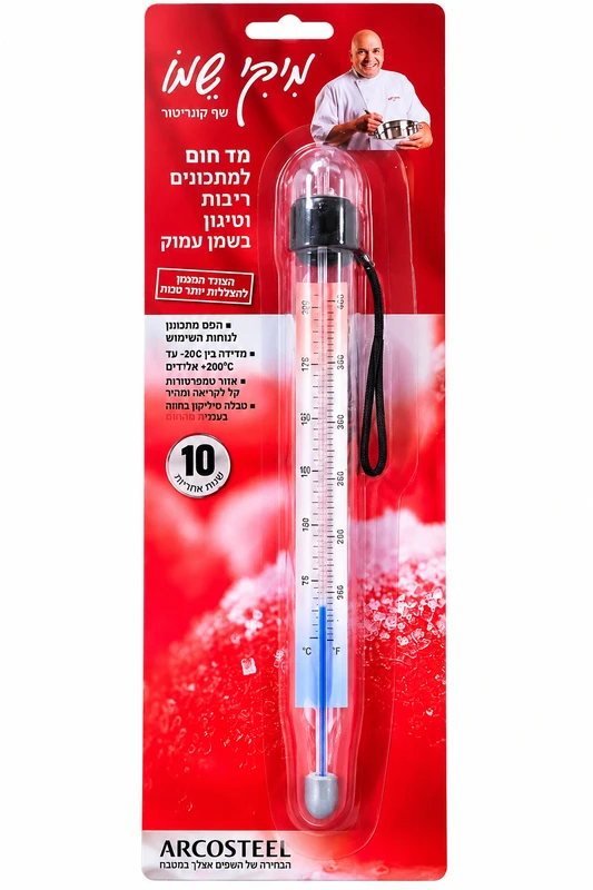 מד חום /טמפרטורה ( טרמומטר ) לקונדיטור