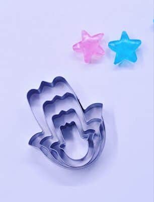 סט 4 קורצני חמסה נירוסטה