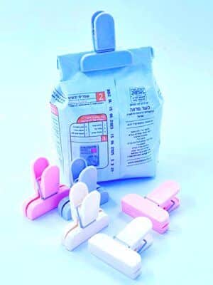 סט 6 קליפסים אקרילים רב שימושיים