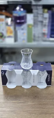 6 כוסות לתה/קפה "חפיז" המקורי טורקיה דגם "קלאס"