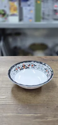 קערית מלמין קטנה בסגנון מרוקאי 15 ס"מ
