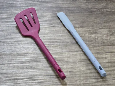 זוג סיליקונים מיני בוחשן ותרבד 20 ס"מ