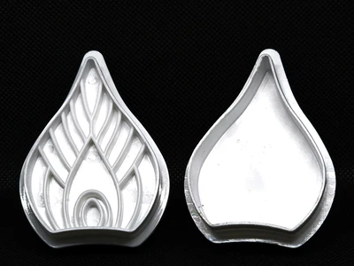 קורצן מרוקאי פלסטיק דו כיווני לעוגיות ועיצוב #14