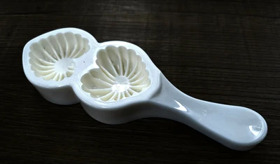 שבלונה מעמול/מקרוד יציקה לב קלאסי 5 ס"מ