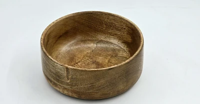 קערה/פיצוחיה עץ מנגו 12 ס"מ