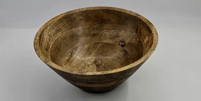 קערה/בול לסלט מעוצבת עץ מנגו 29 ס"מ