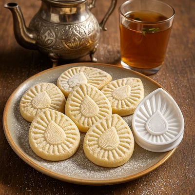 קורצן מרוקאי פלסטיק דו כיווני לעוגיות ועיצוב #15