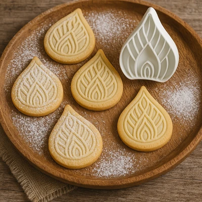 קורצן מרוקאי פלסטיק דו כיווני לעוגיות ועיצוב #14