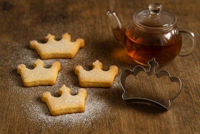 קורצן נירוסטה כתר דגם "מלכות" 7 ס"מ