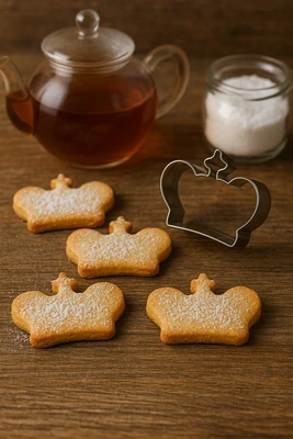 קורצן נירוסטה כתר דגם "מלכות" 7 ס"מ