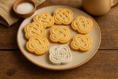 קורצן מרוקאי פלסטיק דו כיווני לעוגיות ועיצוב #20