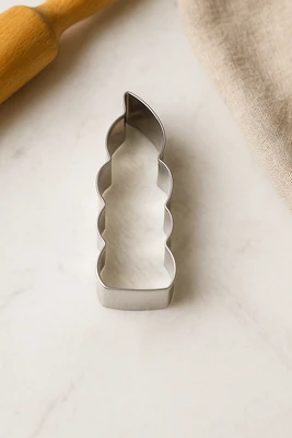 חותכן נירוסטה נר חנוכה 8 ס"מ