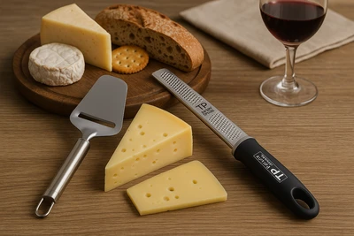 מארז 2 חלקים זסטר מקצועי וסכין גבינות