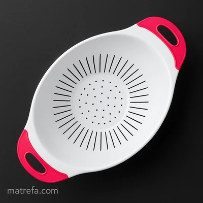 מסננת פרימיום קוטר 24 ידית סיליקון