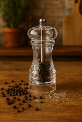 גורס מלח/פלפל קטן אקרילי יוקרתי 14ס"מ