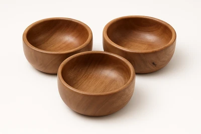 קערה/פיצוחיה עץ מנגו 12 ס"מ