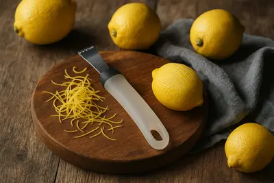 מגרדת זסטר ללימון והדרים ידית פלסטיק