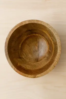 קערה/בול לסלט מעוצבת עץ מנגו 29 ס"מ