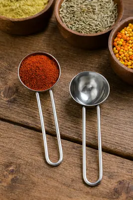 סט 4 כפיות תבלינים פרימיום