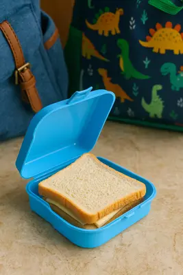 קופסה לגבינה צהובה/כריך לילדים