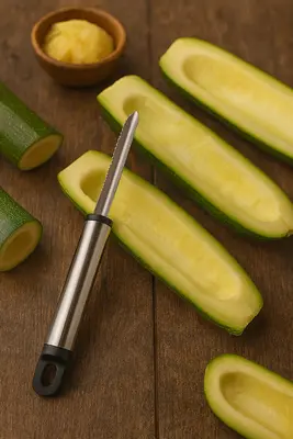 מרוקן ירקות משונן פרימיום