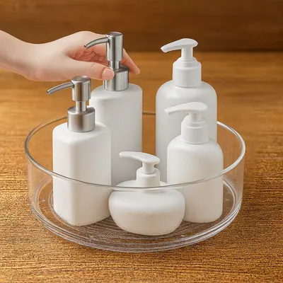 מגש אקרילי מסתובב 23*8 ס"מ