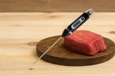 מד חום/טמפרטורה כולל כיסוי עד 300 מעלות