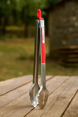 מלקחיים פרימיום למנגל מחזקות וארכות 43 ס"מ למקצוענים