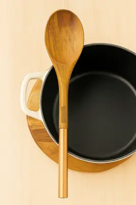 כף עץ אגוז פרימיום 31 ס"מ