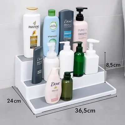 מעמד/מדף רב שימושי לסדר וארגון משולב סיליקון