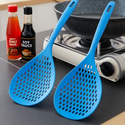 כף חורים מסננת לבישול וטיגון 35 ס"מ