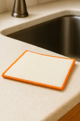 סמרטוט ג'ילדהפייבר ספיגה משולשת תפירה כפולה מארז 10 יח "וונדר וויב"