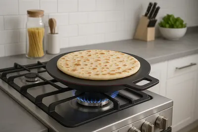 מחבת מופלטה 45 ס"מ סופר נון סטיק