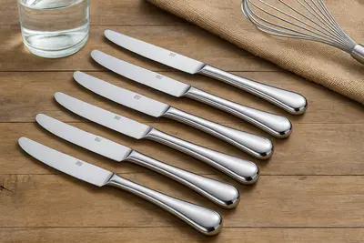 סט 6 סכינים קליום סולתם רדד