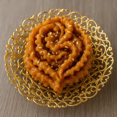 צלוחיות/מנג'טים פלסטיק בצבע זהב לעוגיות 12 יח במארז 8 ס"מ