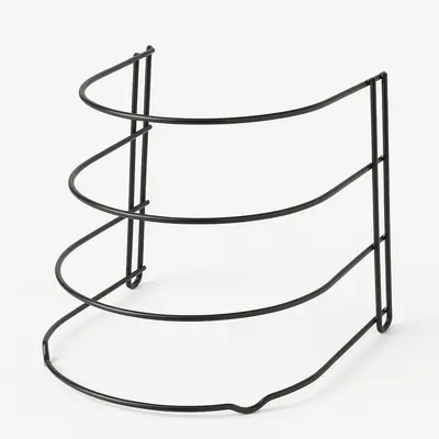 מעמד מחבתות מתכת לסדר וארגון 25*27 ס"מ