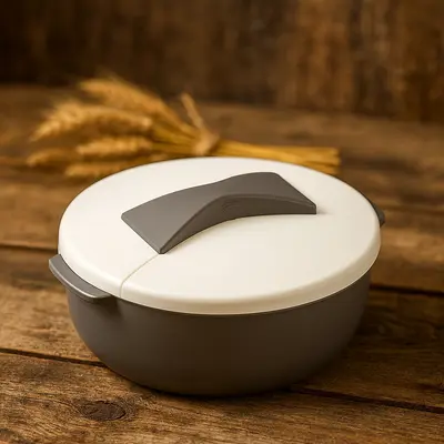 סיר/קופסה למיקרוגל 1.5 ליטר 18 ס"מ