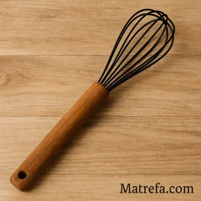 מטרפה סיליקון ידית עץ "black"