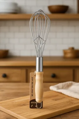 מטרפה XL פרימיום ידית עץ