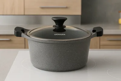 סיר יציקה 28 ס"מ סטון LOCK&LOCK