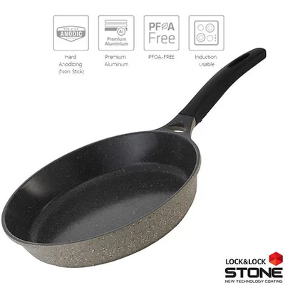 מחבת יציקה 28 ס"מ סטון LOCK&LOCK