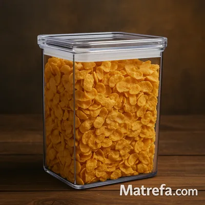 קופסה לאחסון אקרילית מלבנית Arcosteel 2700ml