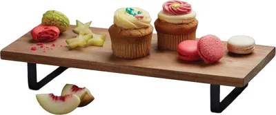 לוח/מגש עץ מעוצב להגשה 40*16*6.5 ס"מ