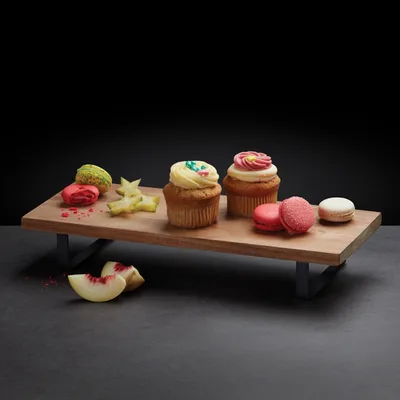 לוח/מגש עץ מעוצב להגשה 40*16*6.5 ס"מ