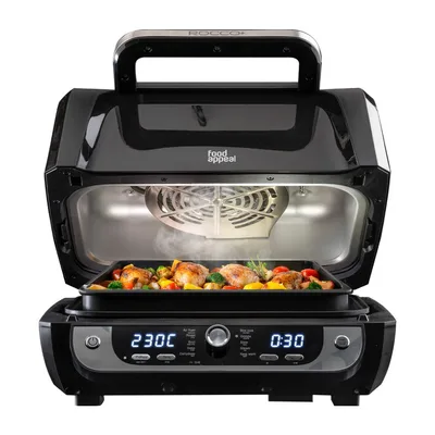 גריל ביתי רוקו 12 ב 1 ללא עשן ROCCO