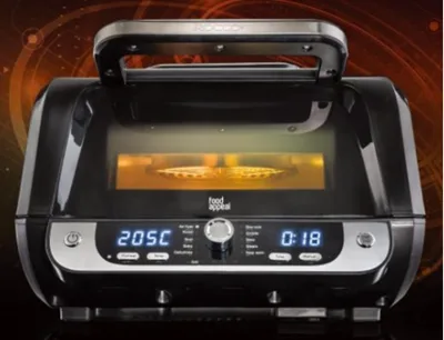 גריל ביתי רוקו 12 ב 1 ללא עשן ROCCO