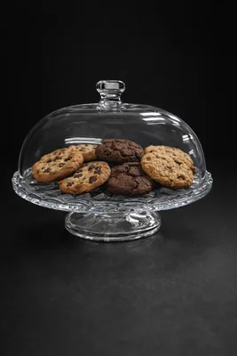 פעמון זכוכית מהמם על רגל 29 ס"מ