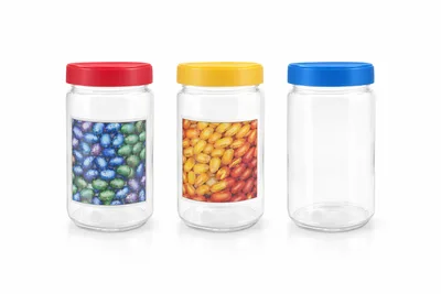 צנצנת זכוכית 1 ליטר סיגרת וואקום