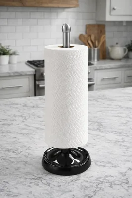 מעמד מעוצב לנייר מגבת/ניגוב 36 ס"מ